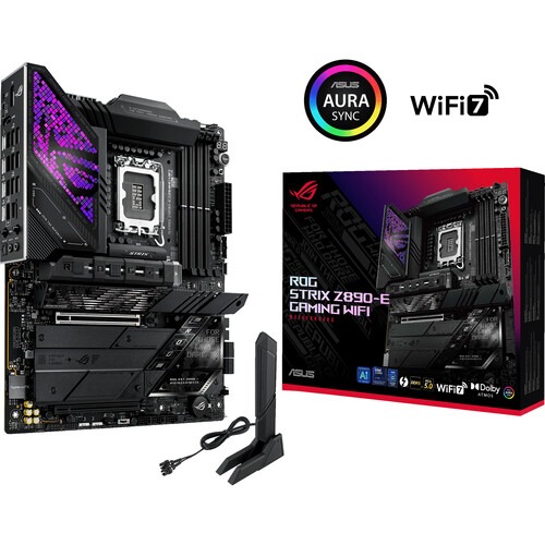 ASUS ROG STRIX Z890-E GAMING WIFI LGA 1851 ATX Motherboard ASUS ROG STRIX Z890-E GAMING WIFI LGA 1851 ATX Motherboard