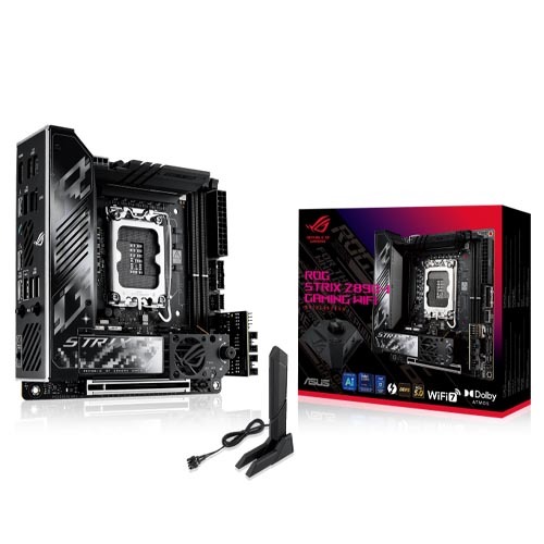 ASUS ROG STRIX Z890-I GAMING WIFI Intel Z890 Chipset Motherboard ASUS ROG STRIX Z890-I GAMING WIFI Intel Z890 Chipset Motherboard