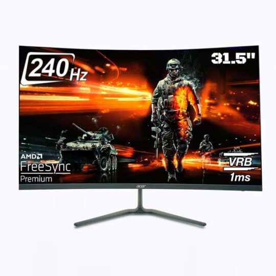 Acer ED320Q X2 31.5 Inch Full HD 1500R Curved VA Panel Gaming Backlit LED LCD Monitor Acer ED320Q X2 31.5 Inch Full HD 1500R Curved VA Panel Gaming Backlit LED LCD Monitor