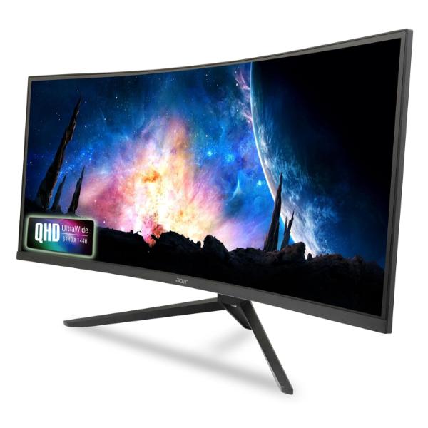Acer ED343CUR 34 Inch UWQHD (3440×1440) Pixels VA Panel 1000R Curved Backlight LED Monitor Acer ED343CUR 34 Inch UWQHD (3440×1440) Pixels VA Panel 1000R Curved Backlight LED Monitor