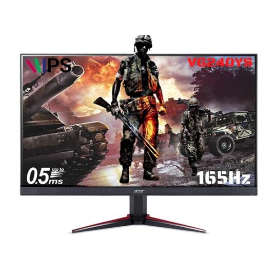 Acer Nitro VG240YS 23.8 Inch (60.45 Cm) IPS Full HD 1920 X 1080 Pixels, Gaming LCD Monitor Acer Nitro VG240YS 23.8 Inch (60.45 Cm) IPS Full HD 1920 X 1080 Pixels, Gaming LCD Monitor