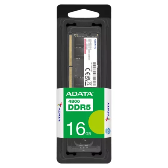 Adata 16GB (16GBx1) DDR5 4800MHz CL40 SO-DIMM Laptop Ram Adata 16GB (16GBx1) DDR5 4800MHz CL40 SO-DIMM Laptop Ram