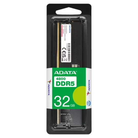Adata 32GB (32GBx1) DDR5 4800MHz CL40 Desktop Ram Adata 32GB (32GBx1) DDR5 4800MHz CL40 Desktop Ram
