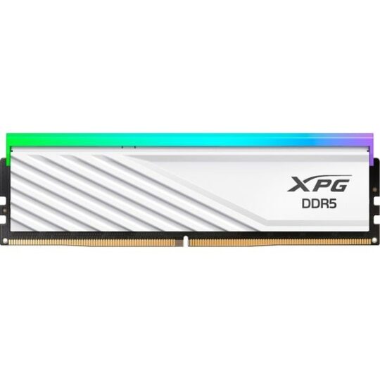 Adata XPG LANCER BLADE RGB 32GB (1 X 32GB) DDR5 6000MHz CL30 Desktop RAM (White) Adata XPG LANCER BLADE RGB 32GB (1 X 32GB) DDR5 6000MHz CL30 Desktop RAM (White)