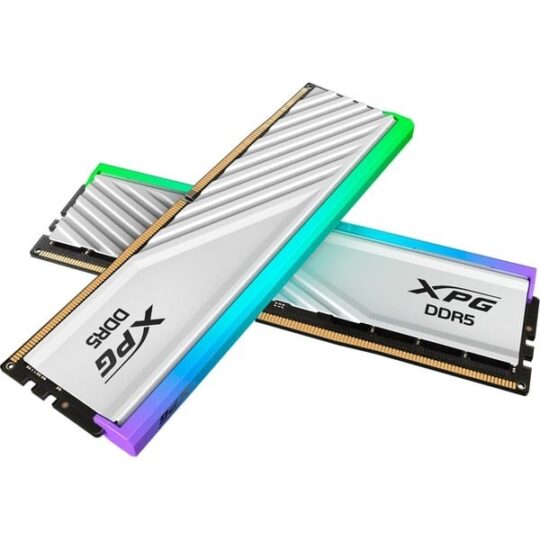Adata XPG Lancer Blade RGB 48GB (24GBx2) DDR5 6000MHz CL30 Desktop Ram (White) Adata XPG Lancer Blade RGB 48GB (24GBx2) DDR5 6000MHz CL30 Desktop Ram (White)