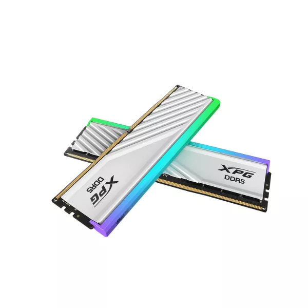 Adata XPG Lancer Blade RGB White 32GB (16GBx2) 6000MHz CL34 DDR5 RAM Adata XPG Lancer Blade RGB White 32GB (16GBx2) 6000MHz CL34 DDR5 RAM