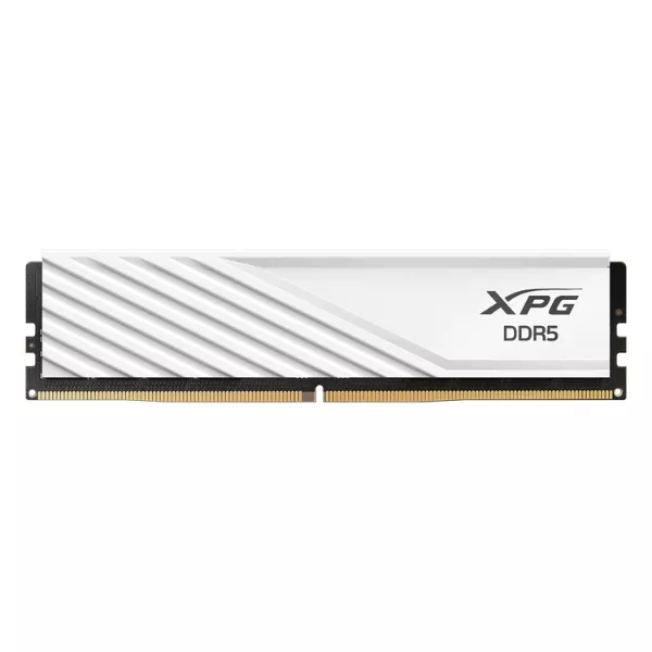 ADATA XPG Lancer Blade 16GB (1 X 16GB) DDR5 6000MHz CL30 RAM (White) (AX5U6000C3016G-SLABWH) ADATA XPG Lancer Blade 16GB (1 X 16GB) DDR5 6000MHz CL30 RAM (White) (AX5U6000C3016G-SLABWH)