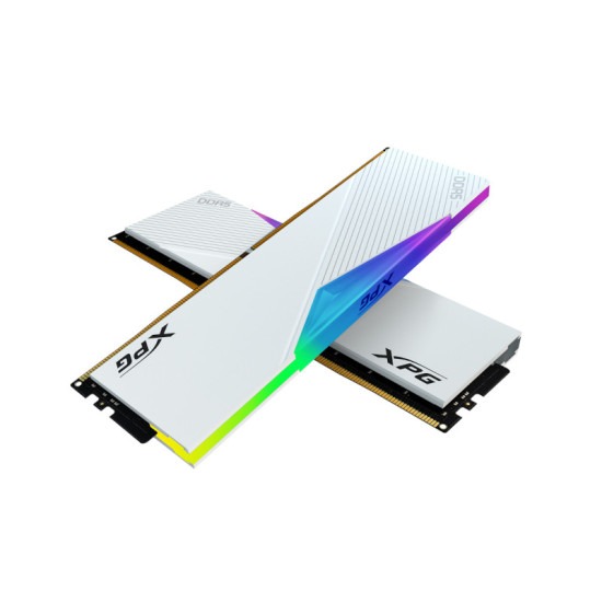 Adata XPG Lancer RGB 32GB (16GBX2) DDR5 5200MHz RAM (White) Adata XPG Lancer RGB 32GB (16GBX2) DDR5 5200MHz RAM (White)