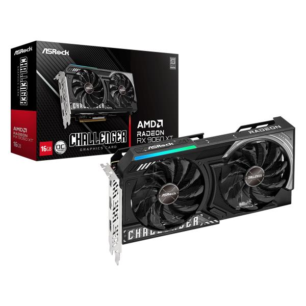 Asrock AMD Radeon RX 9060 XT Challenger 16GB OC Asrock AMD Radeon RX 9060 XT Challenger 16GB OC
