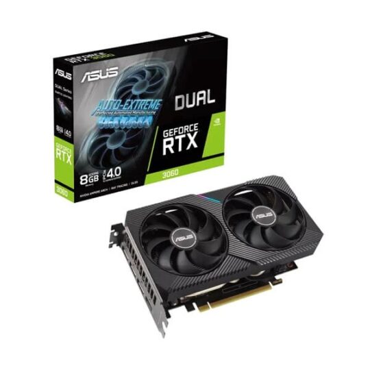 Asus Dual RTX 3060 8GB Graphics Card Asus Dual RTX 3060 8GB Graphics Card