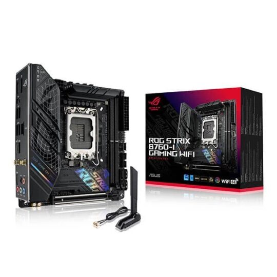 Asus ROG Strix B760-I Gaming WIFI Intel Motherboard Supports Intel 12th, 13th & 14th Gen Processors Asus ROG Strix B760-I Gaming WIFI Intel Motherboard Supports Intel 12th, 13th & 14th Gen Processors