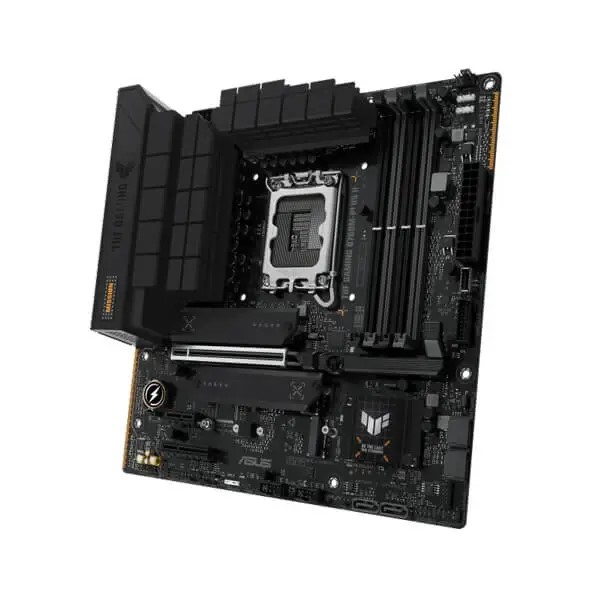 Asus TUF Gaming B760M-Plus II DDR5 Intel LGA 1700 Motherboard Asus TUF Gaming B760M-Plus II DDR5 Intel LGA 1700 Motherboard