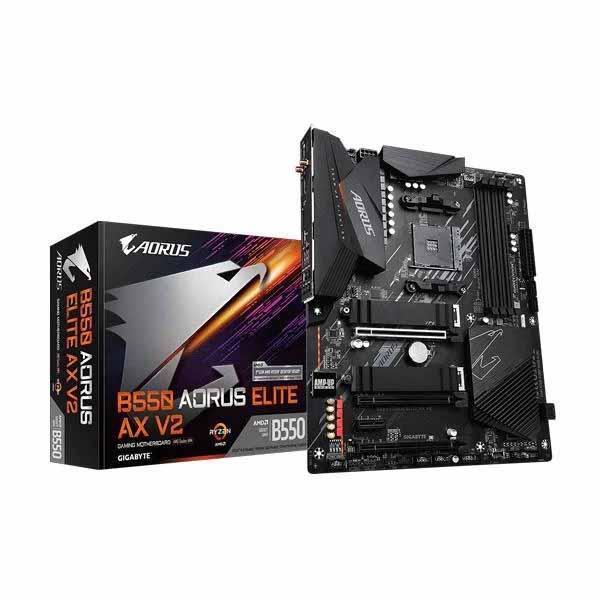 Gigabyte B550 AORUS Elite AX V2 (Wi-Fi) Motherboard Gigabyte B550 AORUS Elite AX V2 (Wi-Fi) Motherboard