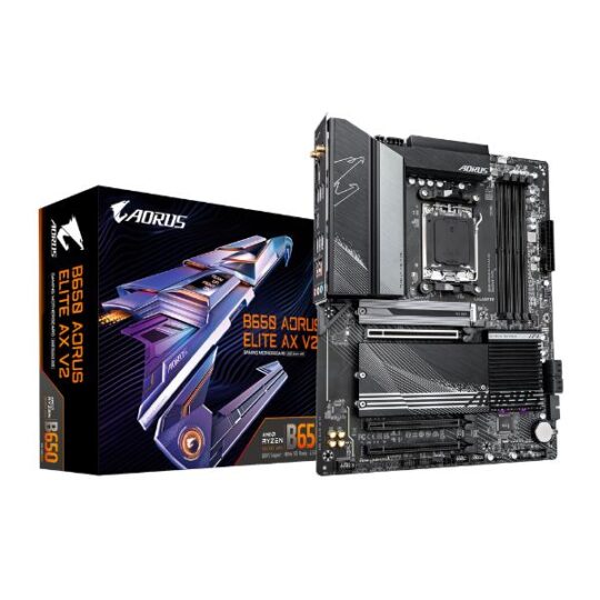 Gigabyte B650 AORUS ELITE AX V2 ATX Motherboard Gigabyte B650 AORUS ELITE AX V2 ATX Motherboard