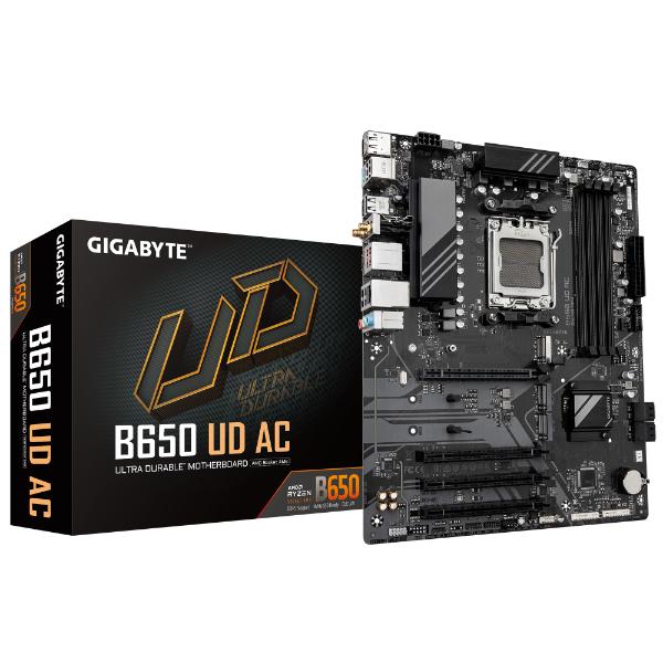 Gigabyte B650 UD AC (rev. 1.0) AM5 ATX Wifi AMD Motherboard Gigabyte B650 UD AC (rev. 1.0) AM5 ATX Wifi AMD Motherboard