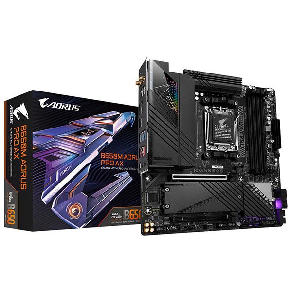 GIGABYTE B650M Aorus Pro AX AM5 Motherboard GIGABYTE B650M Aorus Pro AX AM5 Motherboard