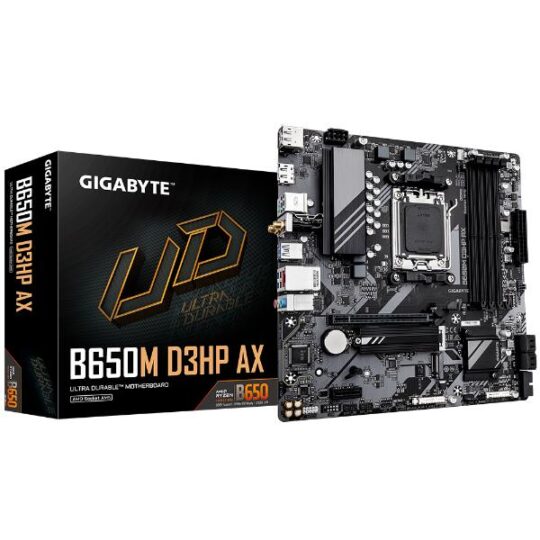 Gigabyte B650M D3HP AX mATX Motherboard Gigabyte B650M D3HP AX mATX Motherboard