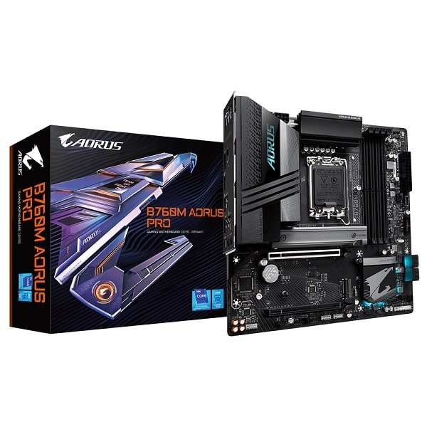 Gigabyte B760m Aorus Pro Ddr5 Intel 13th And 12th Gen Support Lga 1700 M-atx Motherboard Supports Intel 12th, 13th & 14th Gen Processors Gigabyte B760m Aorus Pro Ddr5 Intel 13th And 12th Gen Support Lga 1700 M-atx Motherboard Supports Intel 12th, 13th & 14th Gen Processors