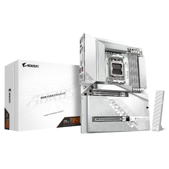Gigabyte B850 AORUS STEALTH ICE Motherboard Gigabyte B850 AORUS STEALTH ICE Motherboard