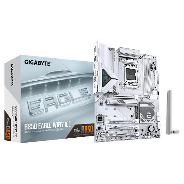 Gigabyte B850 EAGLE WIFI7 ICE Motherboard Gigabyte B850 EAGLE WIFI7 ICE Motherboard