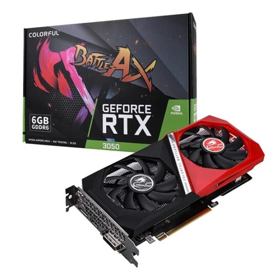 Colorful GeForce RTX 3050 NB DUO 6GB V2-V Graphics Card Colorful GeForce RTX 3050 NB DUO 6GB V2-V Graphics Card