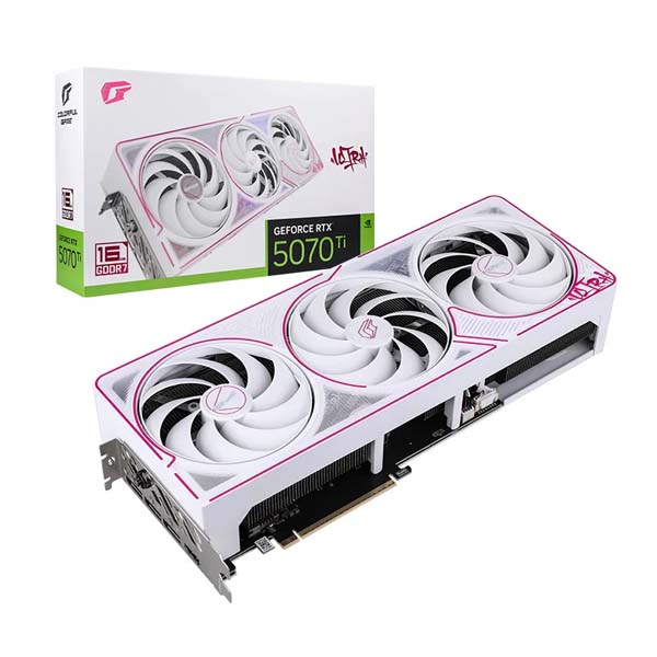 Colorful iGame RTX 5070 Ti Ultra W OC 16GB-V Graphics Card Colorful iGame RTX 5070 Ti Ultra W OC 16GB-V Graphics Card