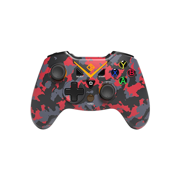 Cosmic Byte C3070W Nebula 2.4G Wireless Gamepad – Camo Red Cosmic Byte C3070W Nebula 2.4G Wireless Gamepad – Camo Red