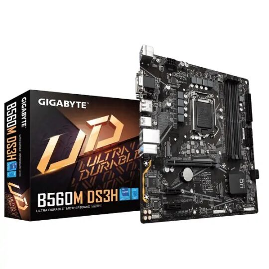 Gigabyte B560M DS3H V3 Intel Motherboard Gigabyte B560M DS3H V3 Intel Motherboard