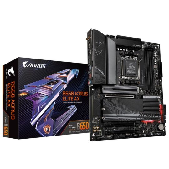 Gigabyte B650 Aorus Elite AX AM5 ATX Motherboard Gigabyte B650 Aorus Elite AX AM5 ATX Motherboard