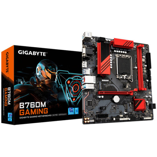 Gigabyte B760m Gaming Ddr5 Intel 13th/12th Gen Lga 1700 M-atx Motherboard Supports Intel 12th, 13th & 14th Gen Processors Gigabyte B760m Gaming Ddr5 Intel 13th/12th Gen Lga 1700 M-atx Motherboard Supports Intel 12th, 13th & 14th Gen Processors