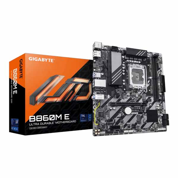 GIGABYTE B860M E LGA 1851 Micro ATX Motherboard GIGABYTE B860M E LGA 1851 Micro ATX Motherboard