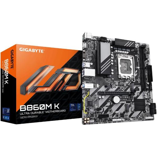 GIGABYTE B860M K Ultra Durable Intel Motherboard GIGABYTE B860M K Ultra Durable Intel Motherboard