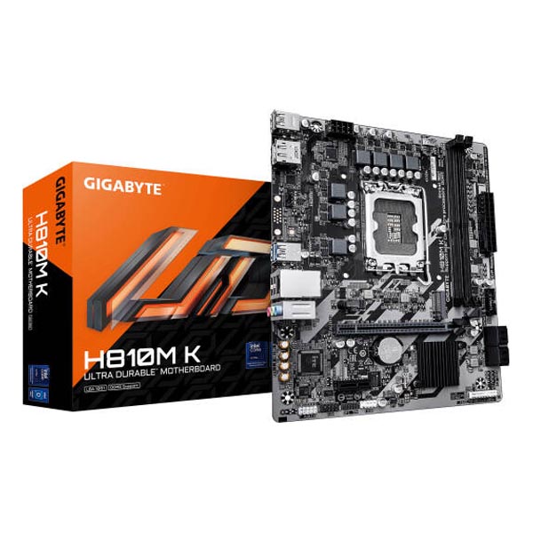 GIGABYTE H810M K LGA 1851 M-ATX Intel Motherboard GIGABYTE H810M K LGA 1851 M-ATX Intel Motherboard