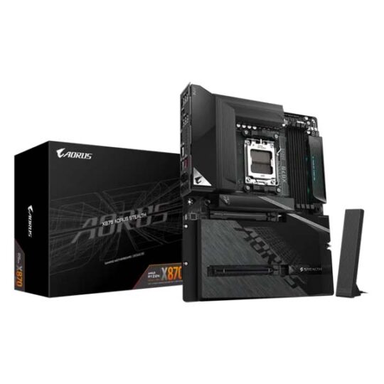 GIGABYTE X870 AORUS STEALTH ATX AM5 Motherboard GIGABYTE X870 AORUS STEALTH ATX AM5 Motherboard