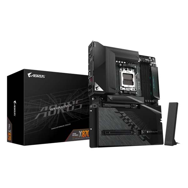 GIGABYTE X870 AORUS STEALTH ATX AM5 Motherboard GIGABYTE X870 AORUS STEALTH ATX AM5 Motherboard