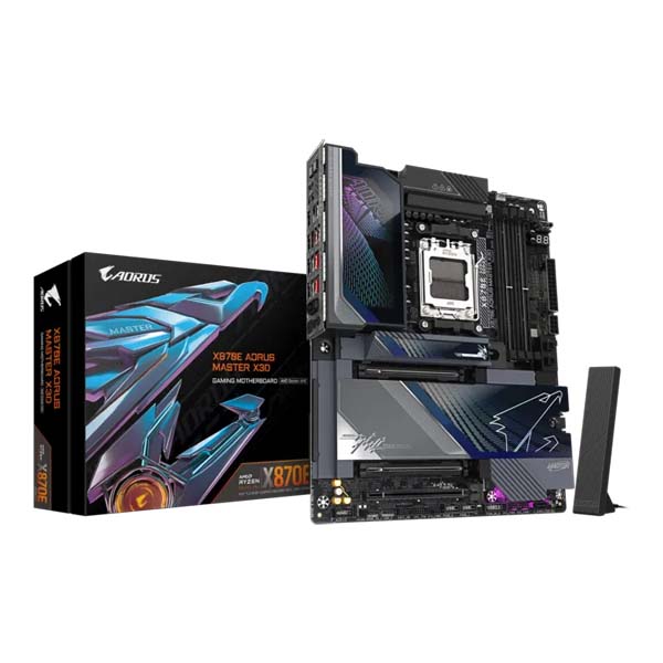 GIGABYTE X870E AORUS MASTER X3D AM5 ATX Motherboard GIGABYTE X870E AORUS MASTER X3D AM5 ATX Motherboard