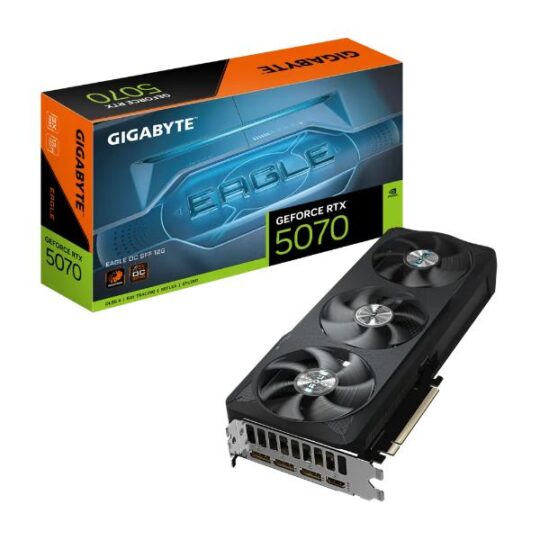 Gigabyte GeForce RTX 5070 EAGLE OC SFF 12G Graphics Card Gigabyte GeForce RTX 5070 EAGLE OC SFF 12G Graphics Card