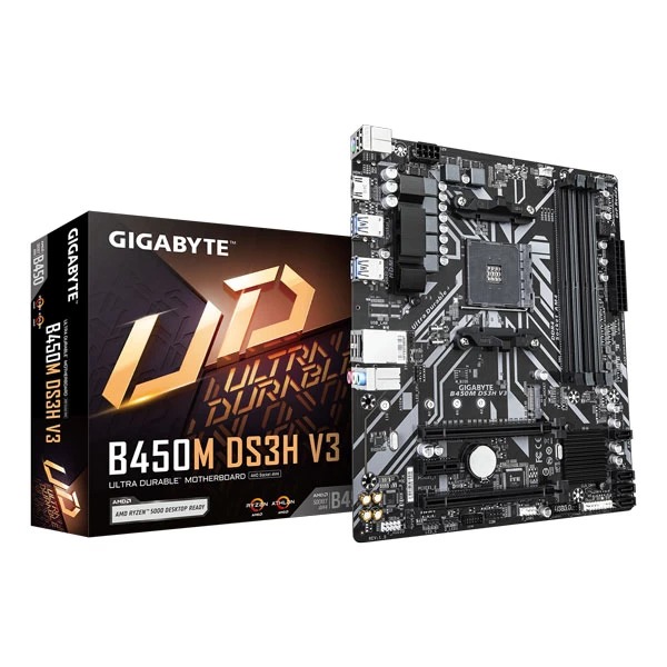 Gigabyte B450M DS3H V3 (rev. 1.5) Motherboard Gigabyte B450M DS3H V3 (rev. 1.5) Motherboard