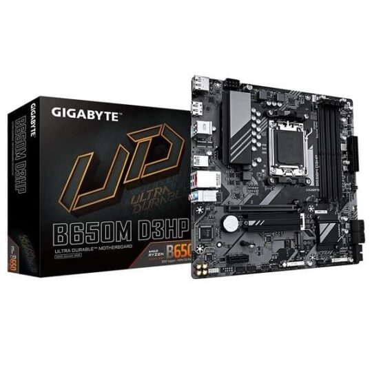 Gigabyte B650M D3HP AMD AM5 DDR5 M-ATX Motherboard Gigabyte B650M D3HP AMD AM5 DDR5 M-ATX Motherboard