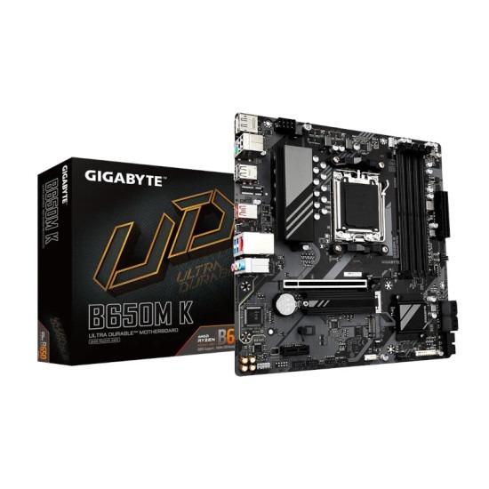 Gigabyte B650m K Am5 Micro Atx Motherboard Gigabyte B650m K Am5 Micro Atx Motherboard
