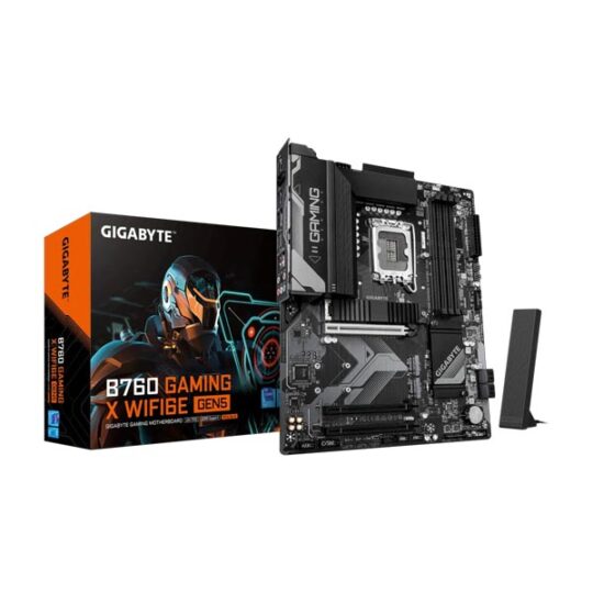 Gigabyte B760 GAMING X WIFI6E GEN5 LGA1700 Motherboard Gigabyte B760 GAMING X WIFI6E GEN5 LGA1700 Motherboard