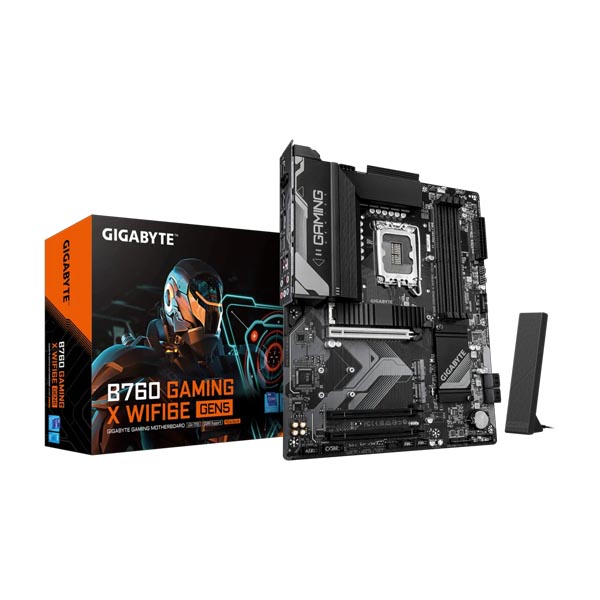 Gigabyte B760 GAMING X WIFI6E GEN5 LGA1700 Motherboard Gigabyte B760 GAMING X WIFI6E GEN5 LGA1700 Motherboard