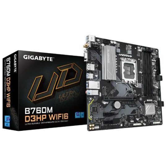 Gigabyte B760M D3HP WIFI6 Motherboard Gigabyte B760M D3HP WIFI6 Motherboard