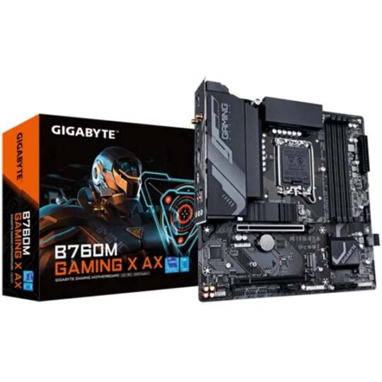 Gigabyte B760M Gaming X AX Intel Motherboard Supports Intel 12th, 13th & 14th Gen Processors Gigabyte B760M Gaming X AX Intel Motherboard Supports Intel 12th, 13th & 14th Gen Processors