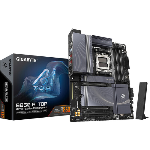 Gigabyte B850 AI TOP AM5 ATX Motherboard Gigabyte B850 AI TOP AM5 ATX Motherboard