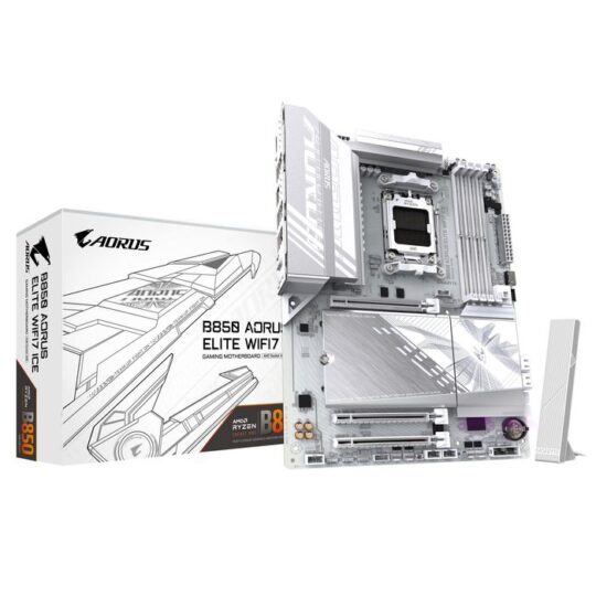 Gigabyte B850 AORUS ELITE WIFI7 ICE Motherboard Gigabyte B850 AORUS ELITE WIFI7 ICE Motherboard