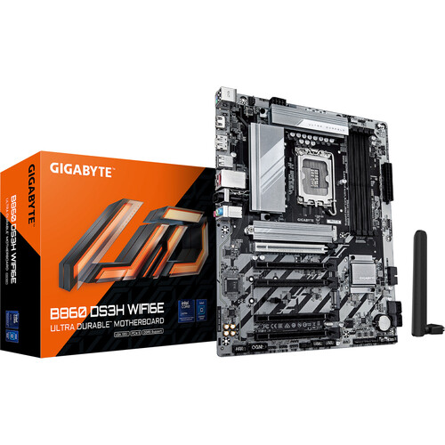 Gigabyte B860 DS3H WIFI6E LGA 1851 ATX Motherboard Gigabyte B860 DS3H WIFI6E LGA 1851 ATX Motherboard