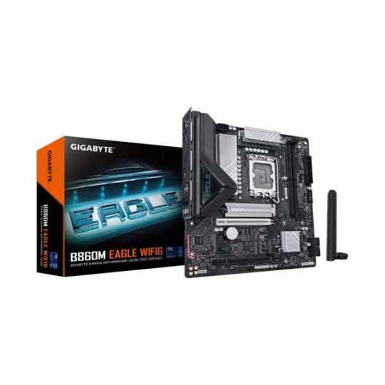 Gigabyte B860M EAGLE WIFI6 LGA 1851 mATX Motherboard