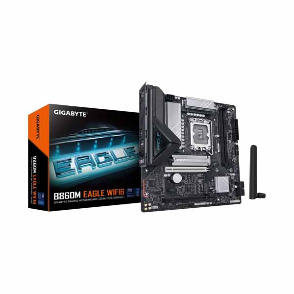 Gigabyte B860M EAGLE WIFI6 LGA 1851 mATX Motherboard Gigabyte B860M EAGLE WIFI6 LGA 1851 mATX Motherboard