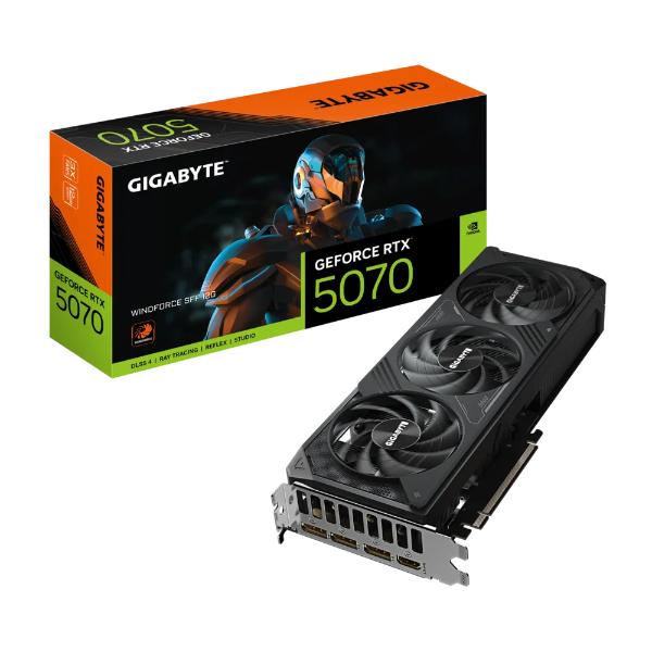 Gigabyte GeForce RTX 5070 WINDFORCE SFF 12G Graphics Card Gigabyte GeForce RTX 5070 WINDFORCE SFF 12G Graphics Card